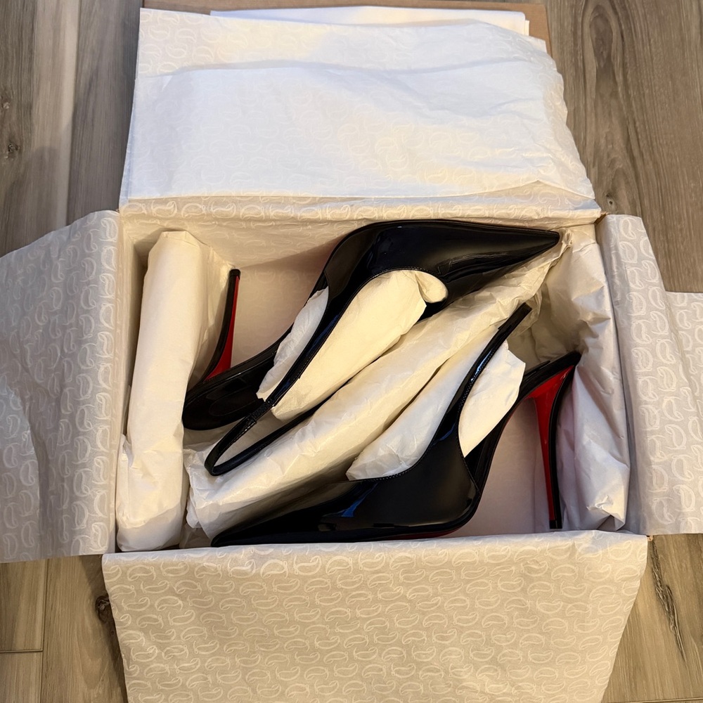 Christian Louboutin Miss Z Slingback 100 Heels